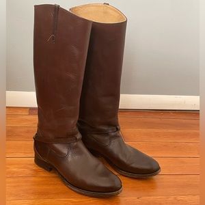 FRYE boots / leather / size 37